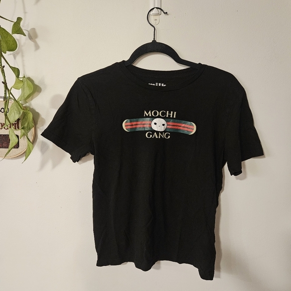 Tops - Mochi Gang Black T-Shirt